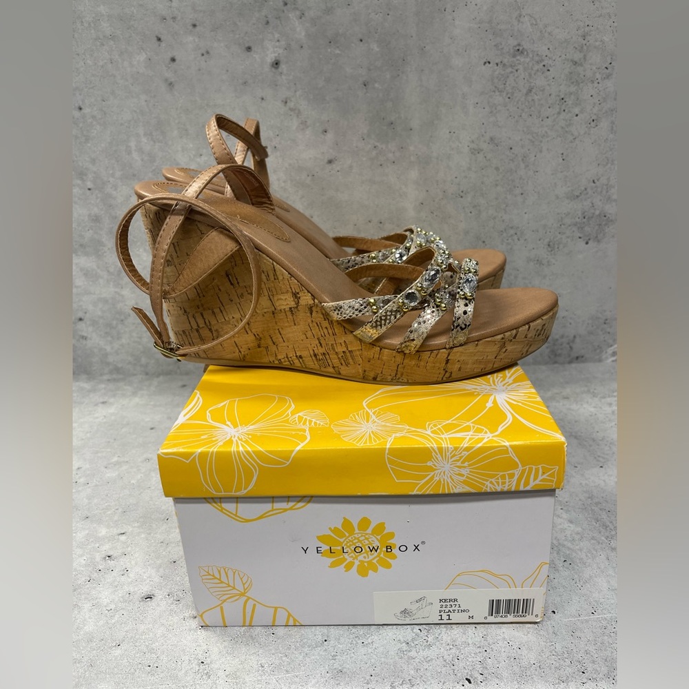 Yellow Box Kerr Wedge Sandal women’s size 11 BUNDLES AVAILABLE!